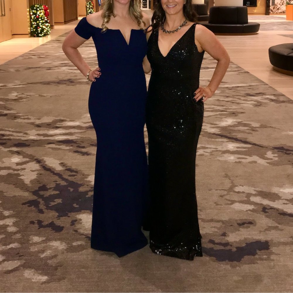 Lulus - Loveliest Off the Shoulder Mermaid Maxi Dress